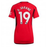 Dámy Fotbalový dres Manchester United Raphael Varane #19 2023-24 Domácí Krátký Rukáv